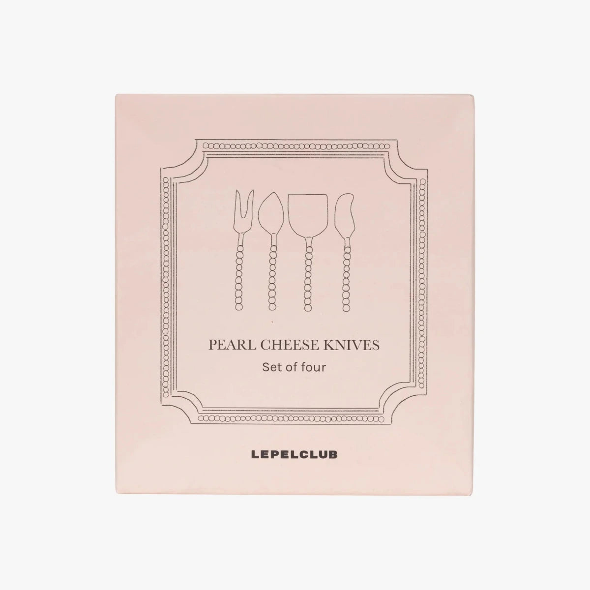 JULKLAPPSDEAL LEPELCLUB Set of Pearl Cheese Knives