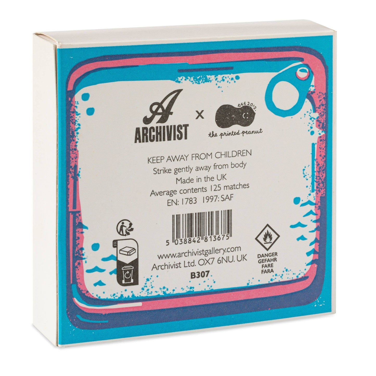 Archivist Gallery tändstickor | Better Together Sardines