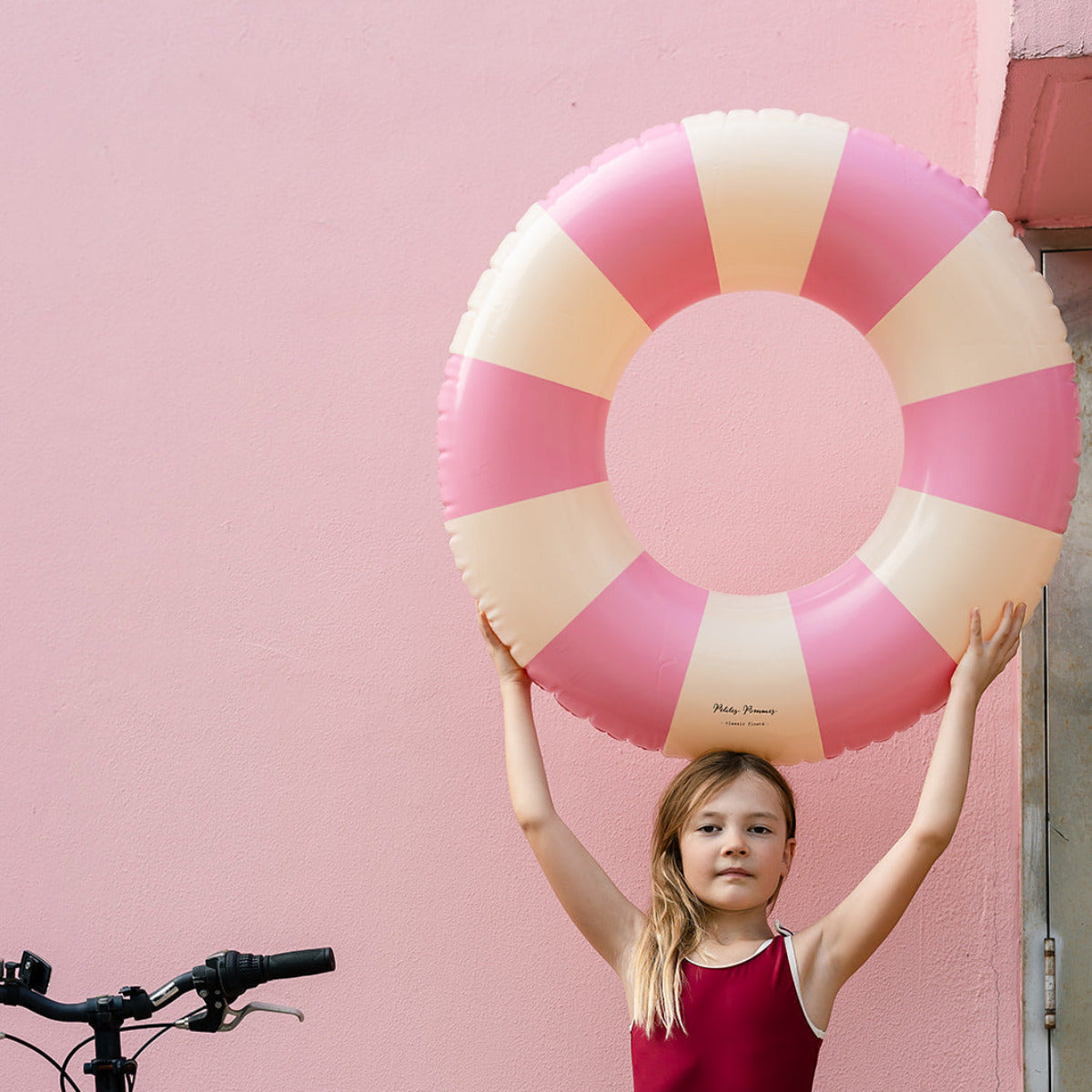 Petit Pommes Badring Sally 90 cm Bubblegum
