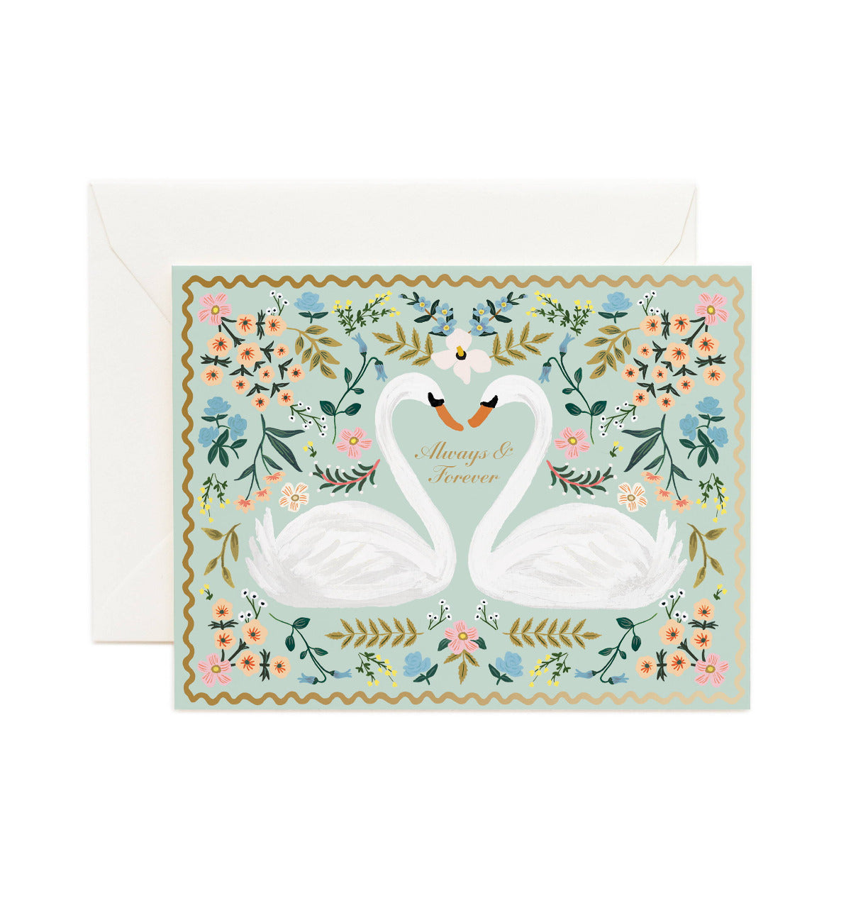 Kort Always and Forever Swans Card