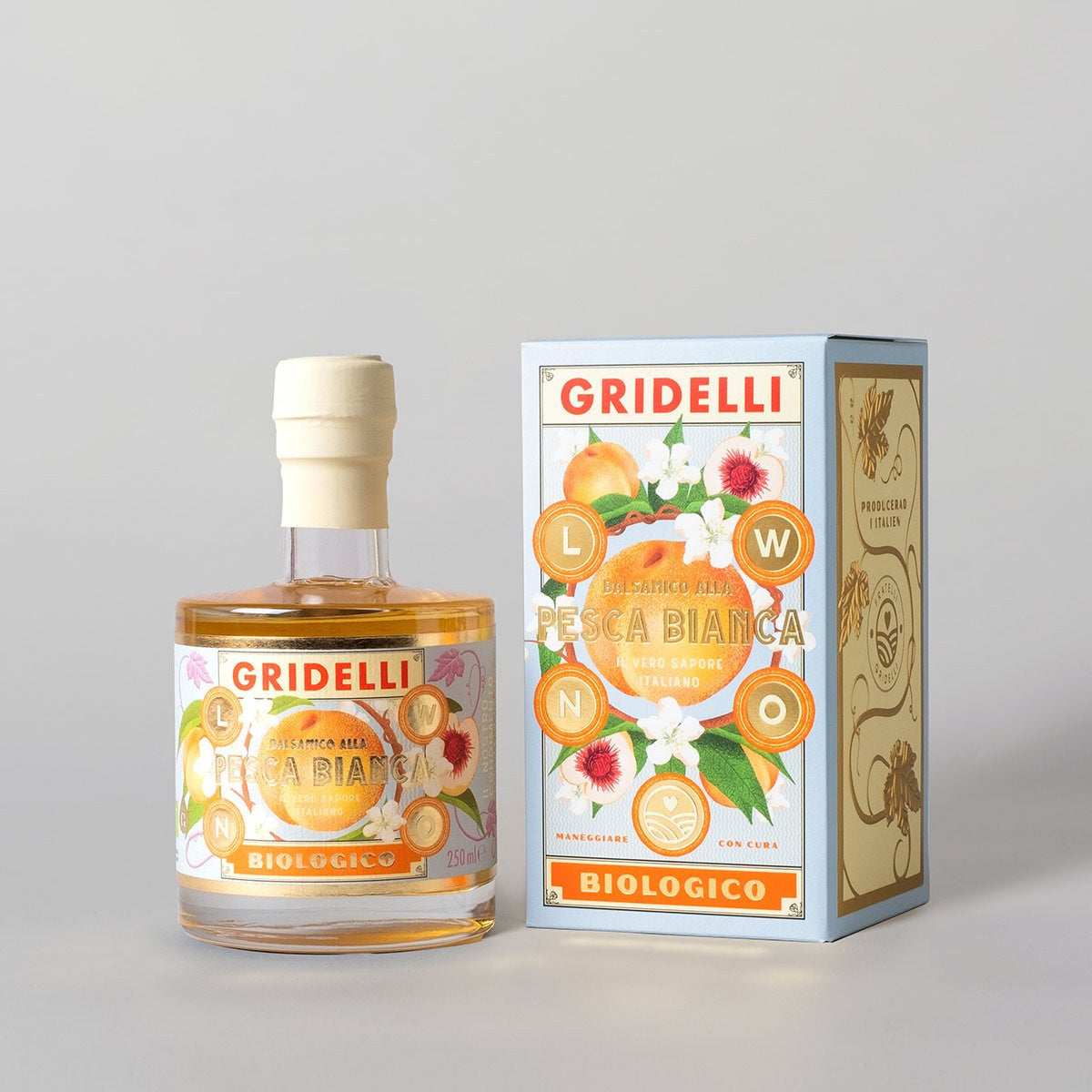 GRIDELLI Aceto Balsamico - Pesca Bianca