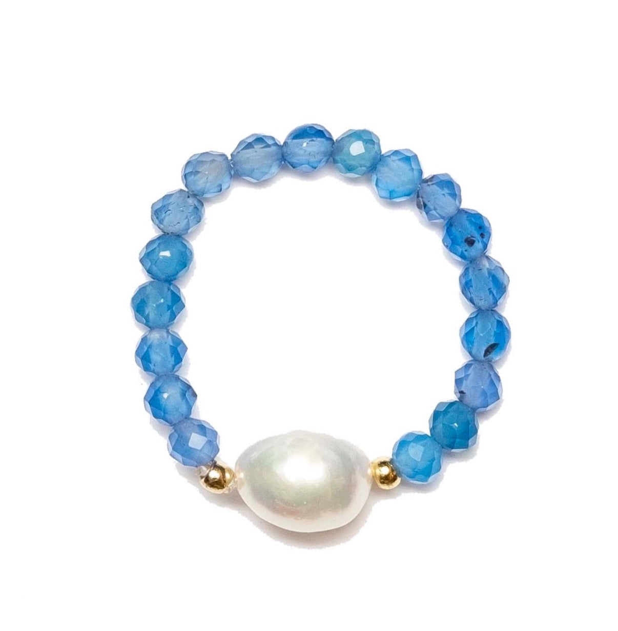 MASSI Blue Crystal Ring