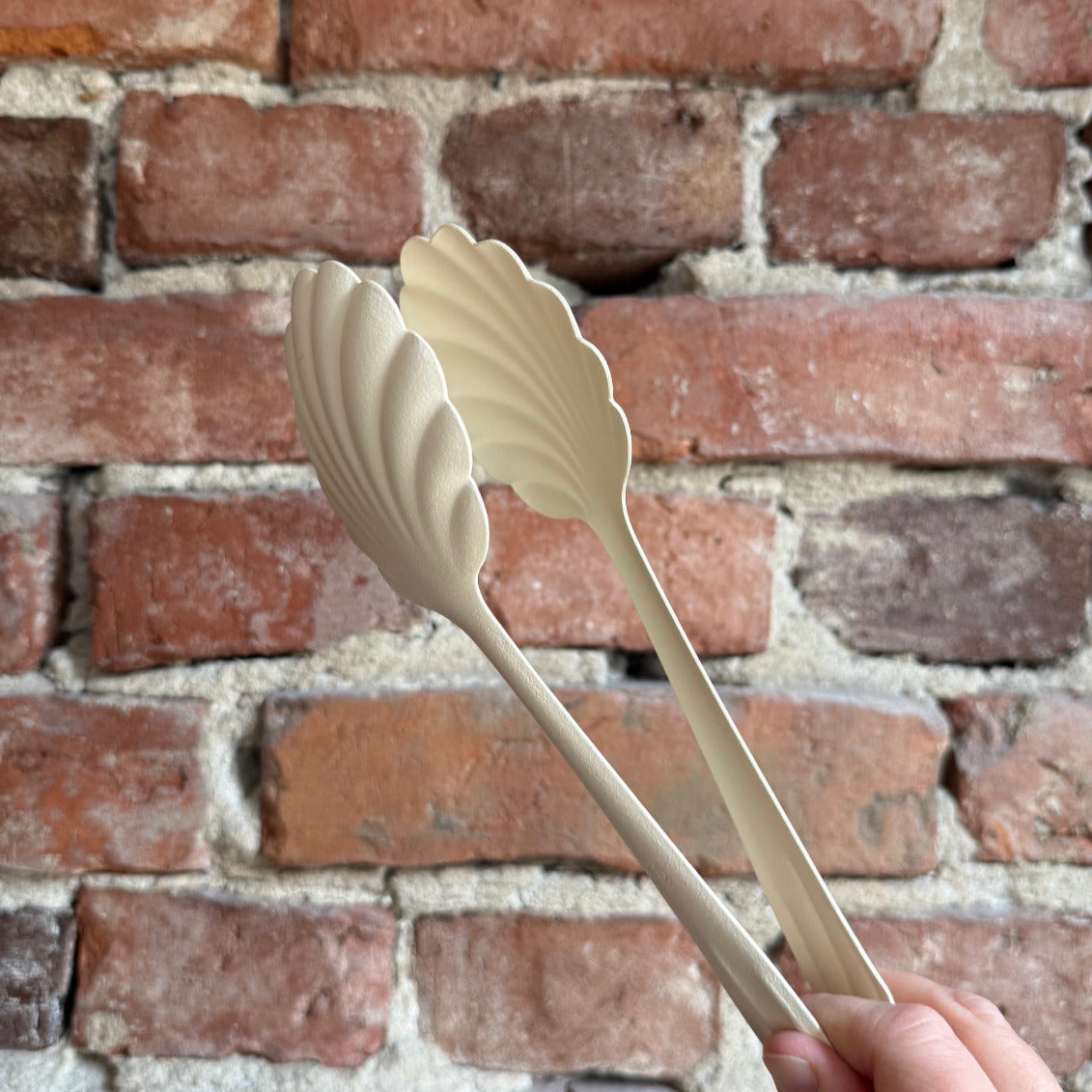 Salladstång Snäcka creme