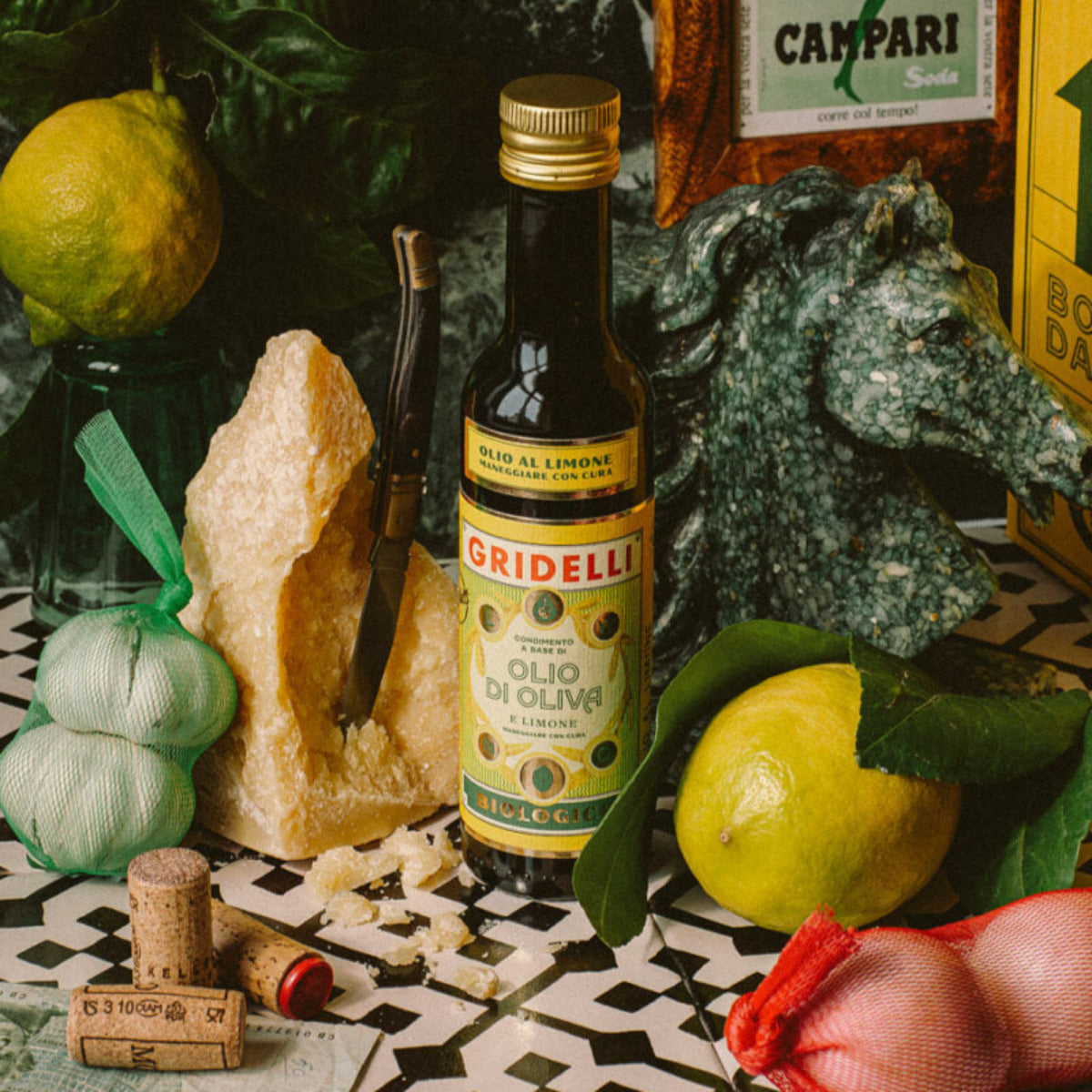GRIDELLI Olio al limone - Olive oil EKO