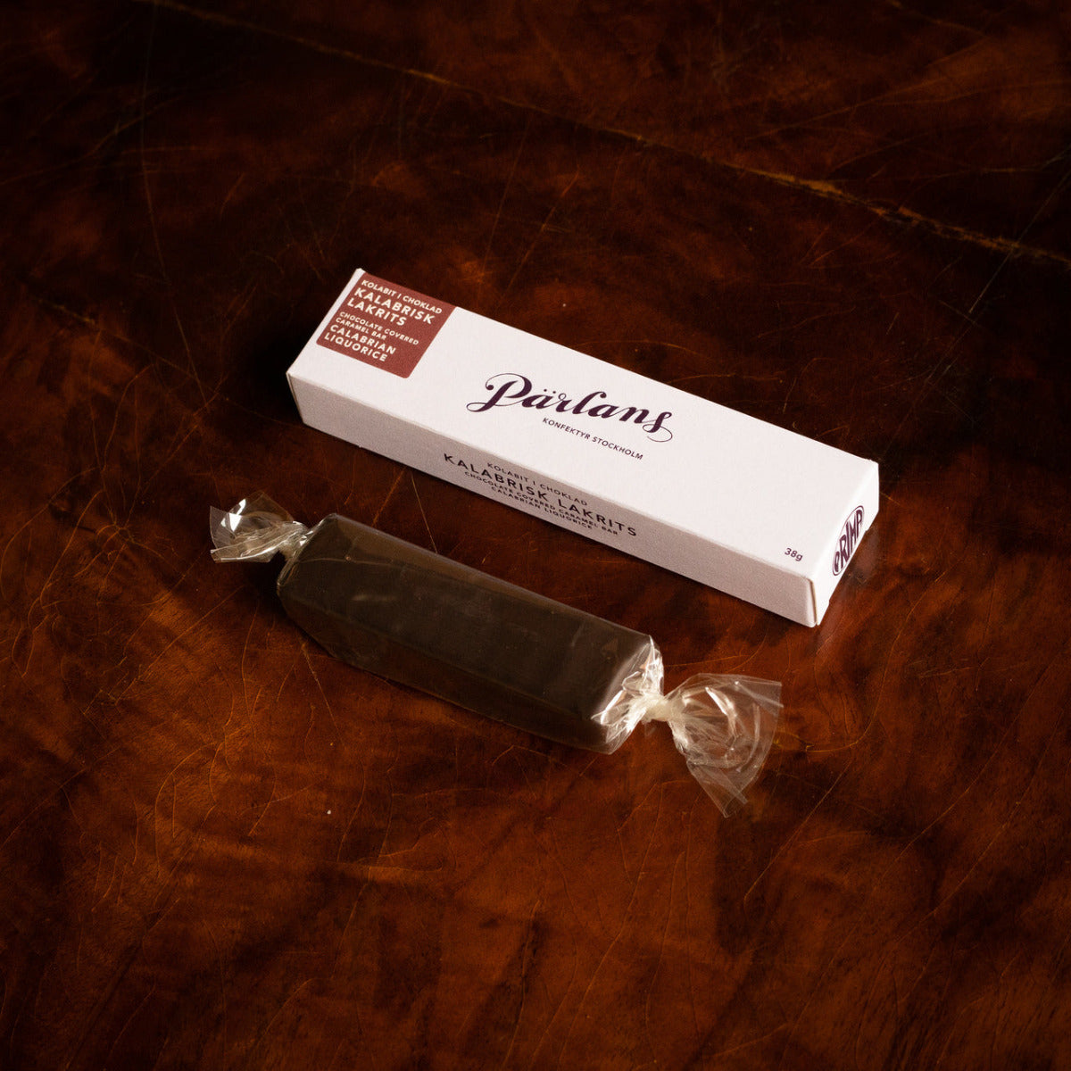 Pärlans kolabit i choklad KALABRISK LAKRITS