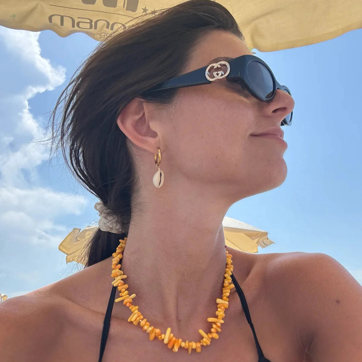 MASSI Jewelry Crispy Coral Necklace