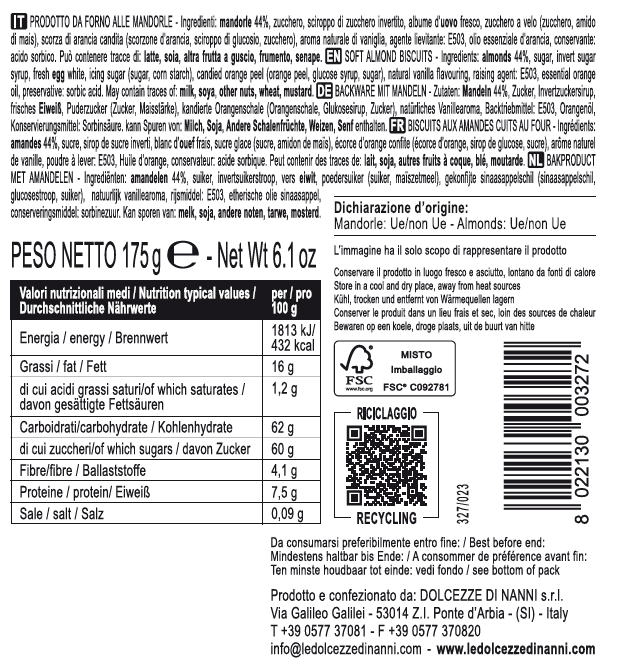 Ricciarelli – mjuk mandelkaka från Italien (glutenfri)