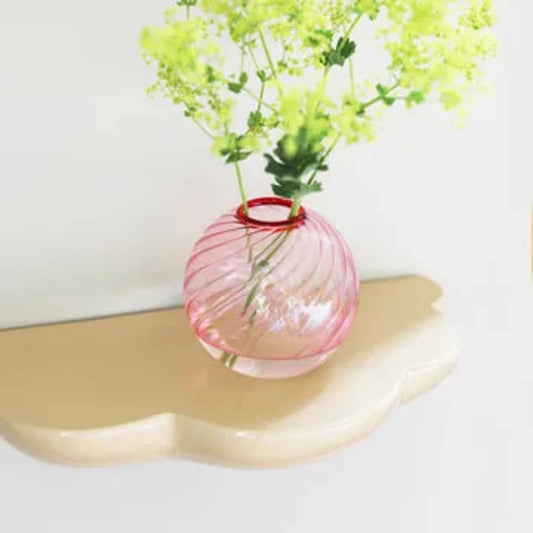 &Klevering Rosa spiralvas