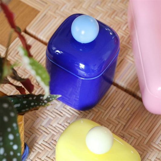 &Klevering Jar orb blue