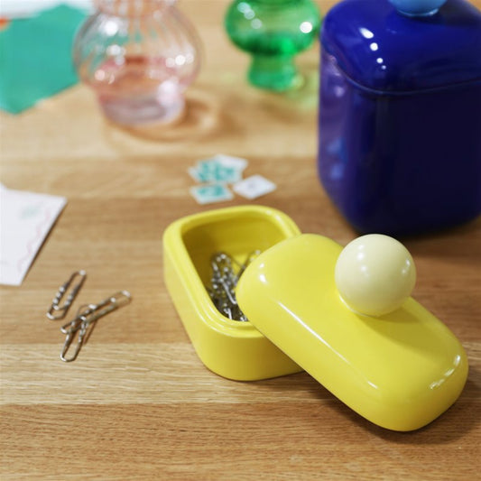 &Klevering Jar orb yellow