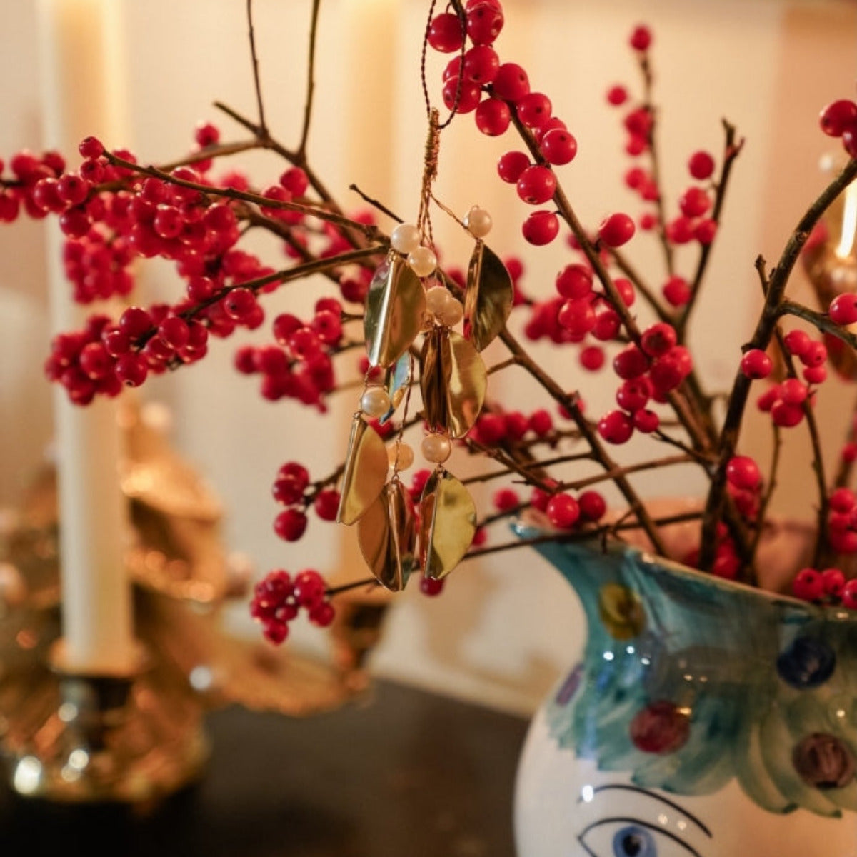 Anna+Nina Merry Mistletoe Ornament