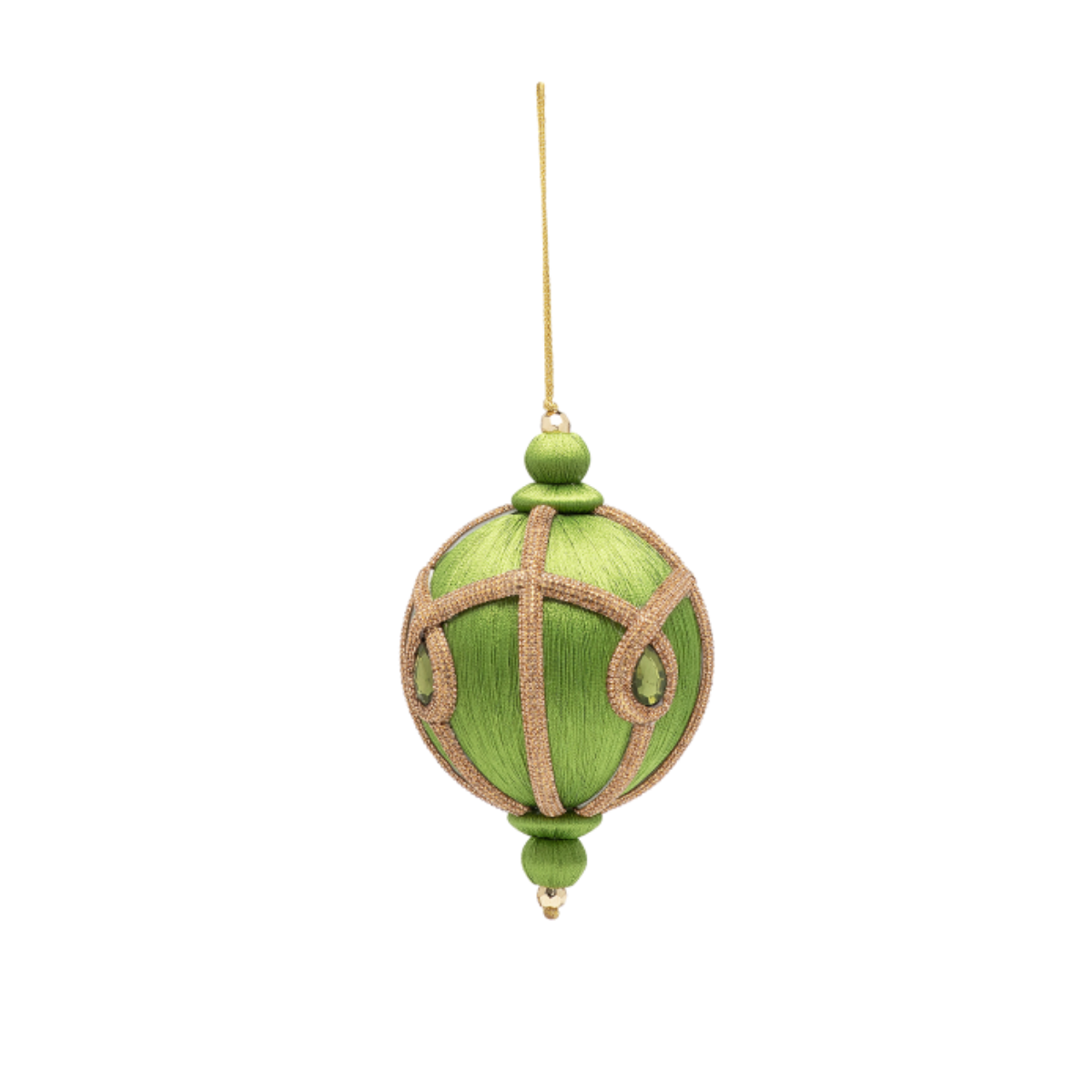 Anna+Nina Golden Fern Ornament