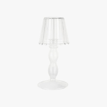 LEPELCLUB Dolly Candle Lantern Clear