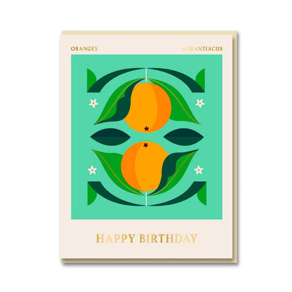 Kort Oranges Happy Birthday
