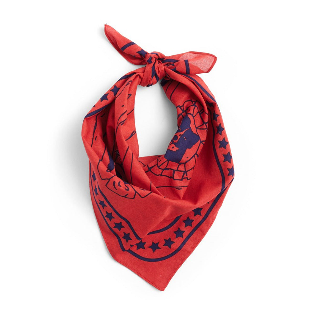 HAY Dogs Scarf red