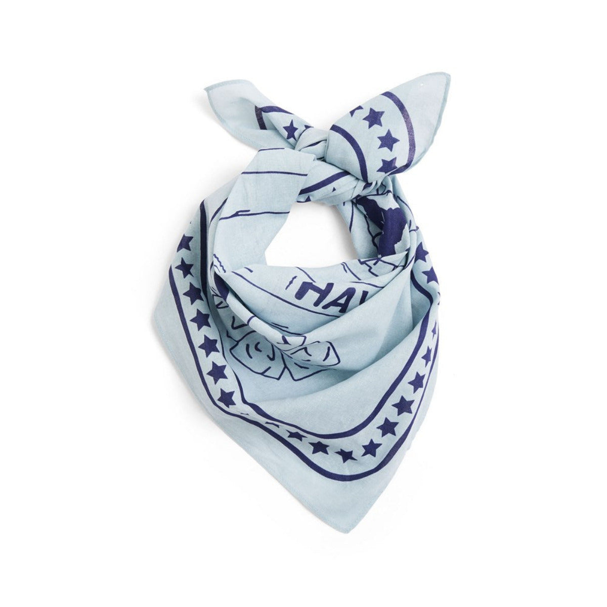HAY Dogs Scarf blue