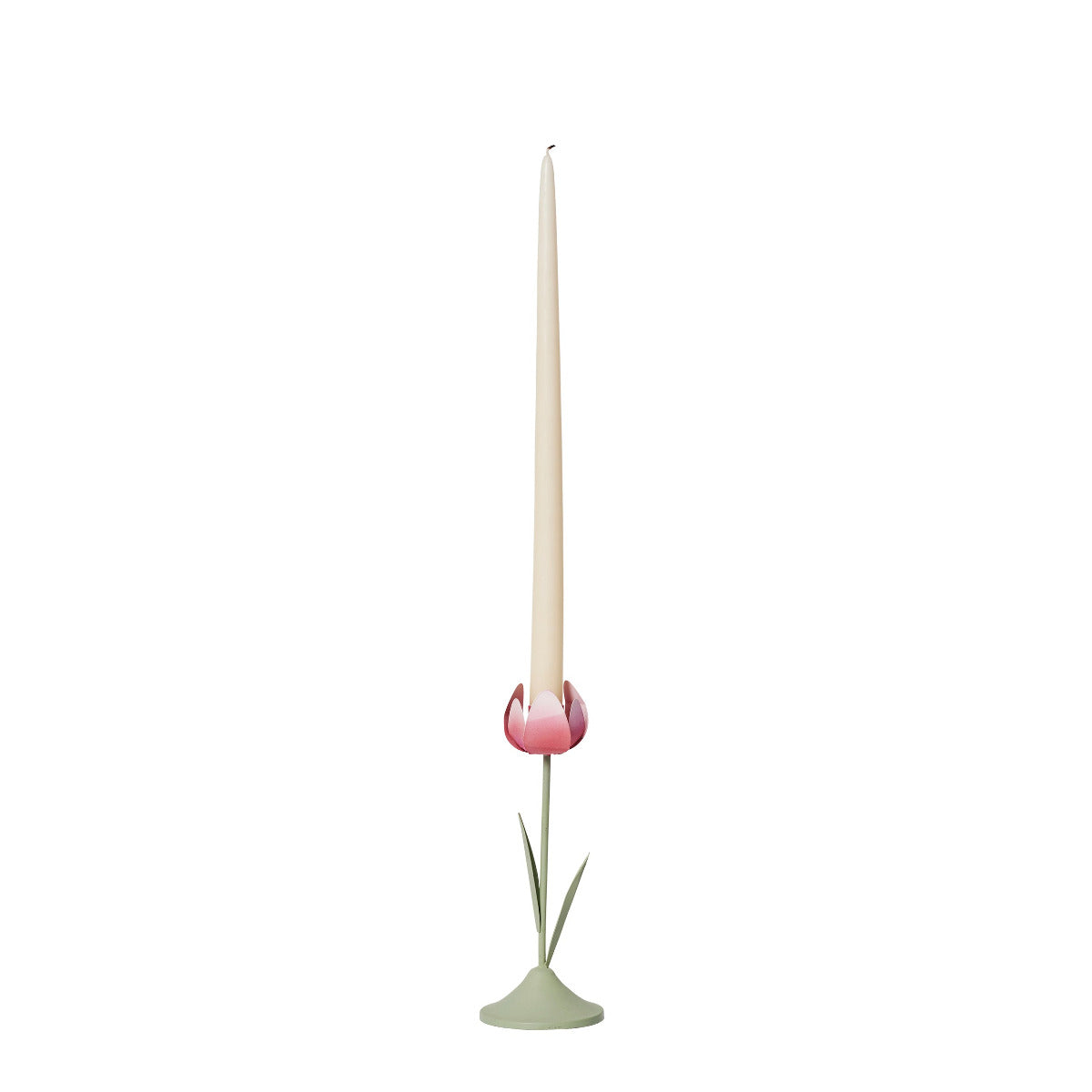 tulip ljusstake broste copenhagen "Med en enkel tulipan..."
Vi kunde ej motstå dessa fina som kommer i gult och rosa. Kul att ge bort istället för en blomma, dessa håller mycket längre och är fina att plocka fram år efter år.

Mått: Ø8 x H22 cm
Material: Pulverlackerat stål