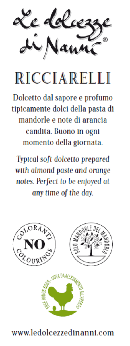 Ricciarelli – mjuk mandelkaka från Italien (glutenfri)