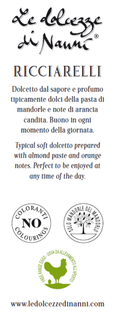 Ricciarelli – mjuk mandelkaka från Italien (glutenfri)