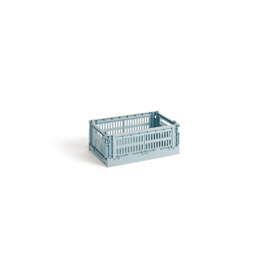 HAY Colour Crate Small dusty blue