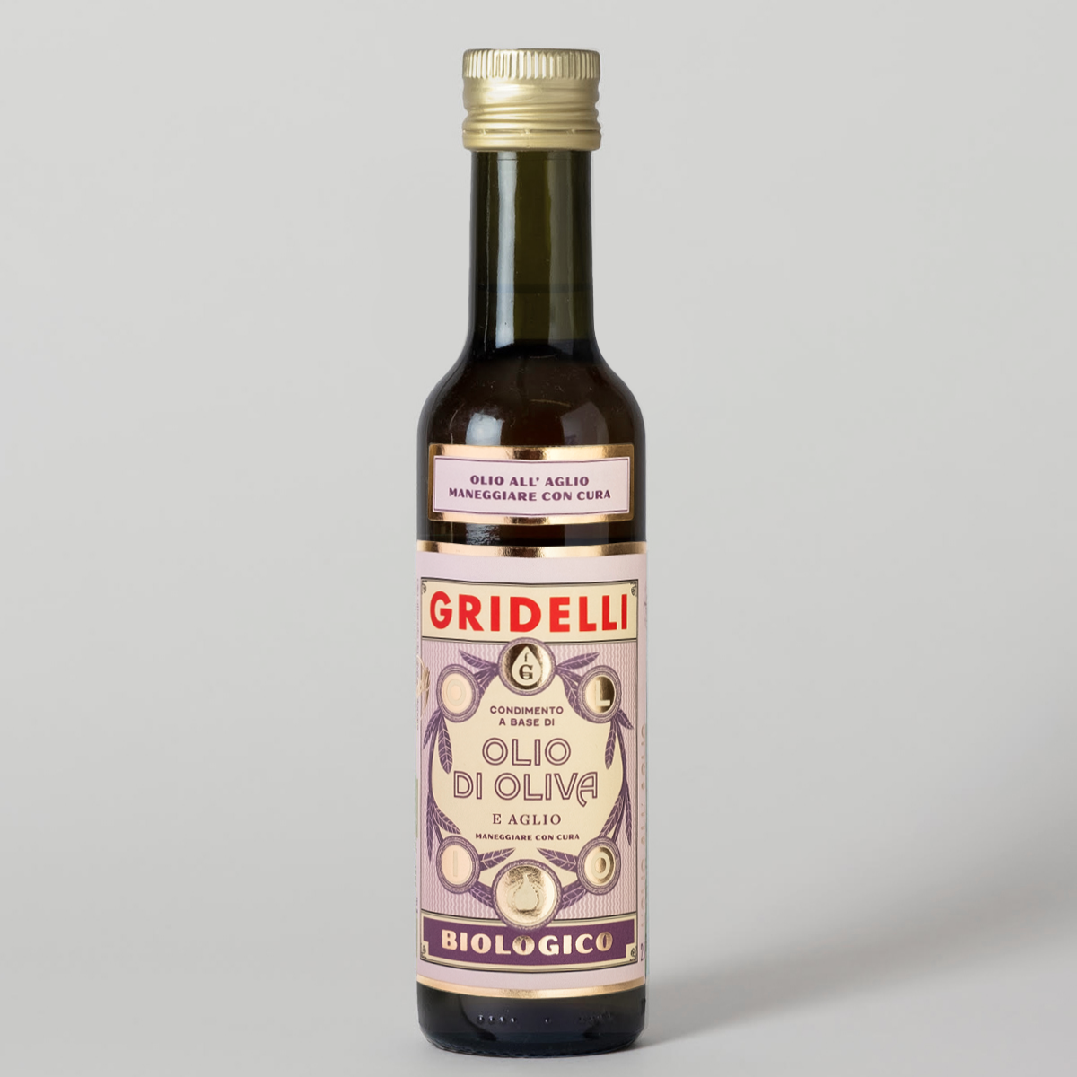 Gridelli Olio e Aglio – Ekologisk Vitlöksolivolja 250 ml