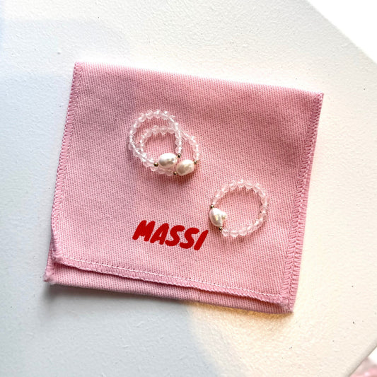 MASSI White Crystal Ring