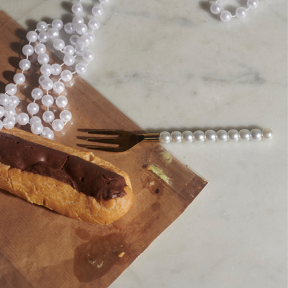 LEPELCLUB Set of pearl forks 4-pack