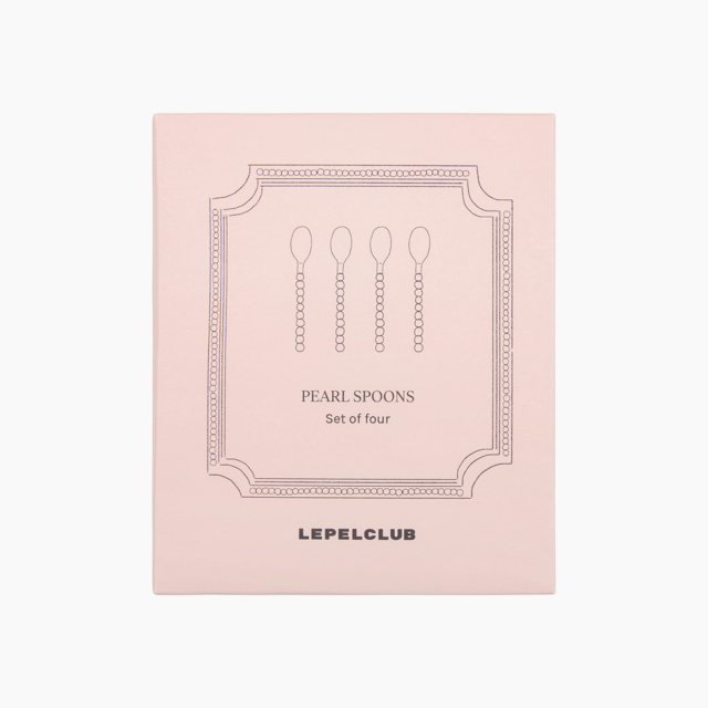 LEPELCLUB Set of pearl spoons 4-pack