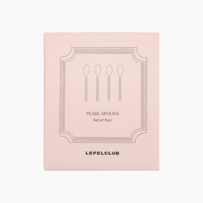 LEPELCLUB Set of pearl spoons 4-pack