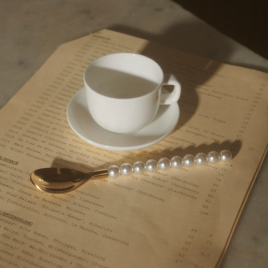 LEPELCLUB Set of pearl spoons 4-pack