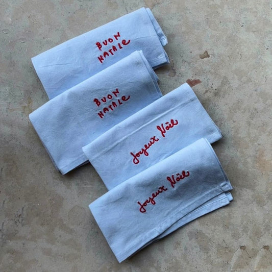 Midnatt Servetter 4-pack Josefin Christmas