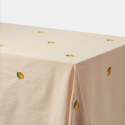 Midnatt Bordsduk Lemon 145x250 cm