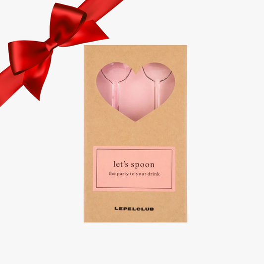 JULKLAPPSDEAL LEPELCLUB Set of two Heart Spoons