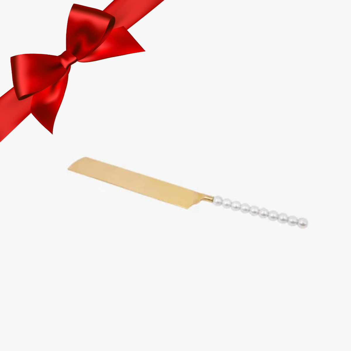 JULKLAPPSDEAL Lepelclub Pearl Cake Knife