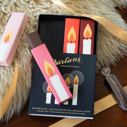 Pärlans kolabit i choklad ADVENTSKALENDER 4 bitar