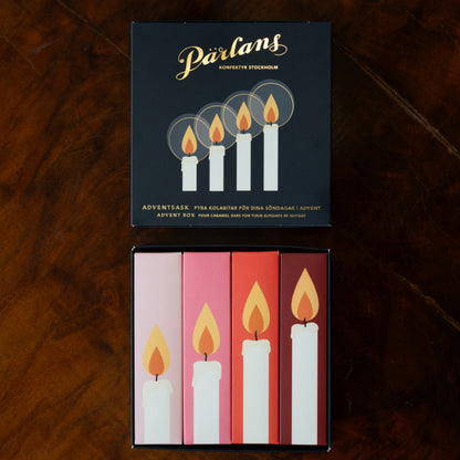 Pärlans kolabit i choklad ADVENTSKALENDER 4 bitar