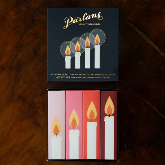 Pärlans kolabit i choklad ADVENTSKALENDER 4 bitar