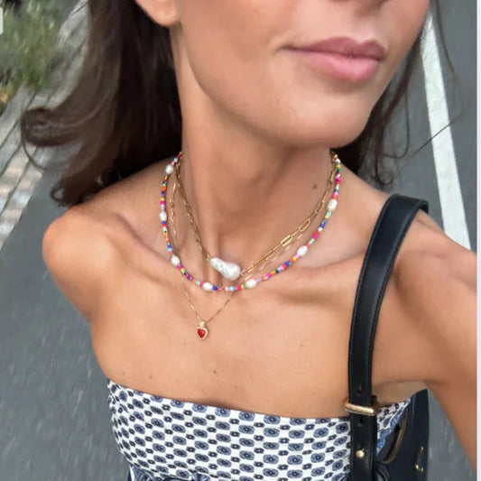 MASSI Jewelry Biscuit Mill Necklace