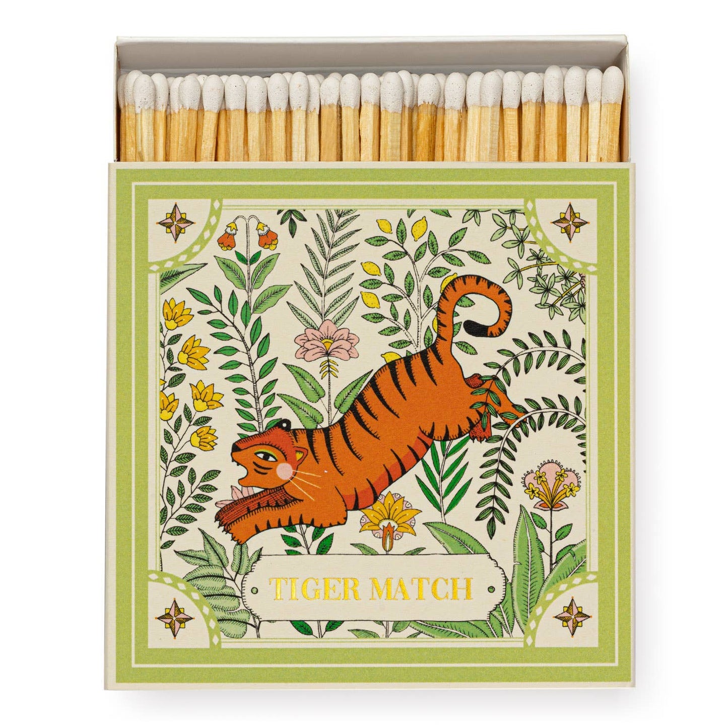 Archivist Gallery tändstickor | Grön Tiger