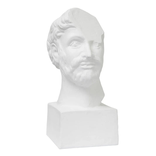 Grand deco Skulptur, Vit