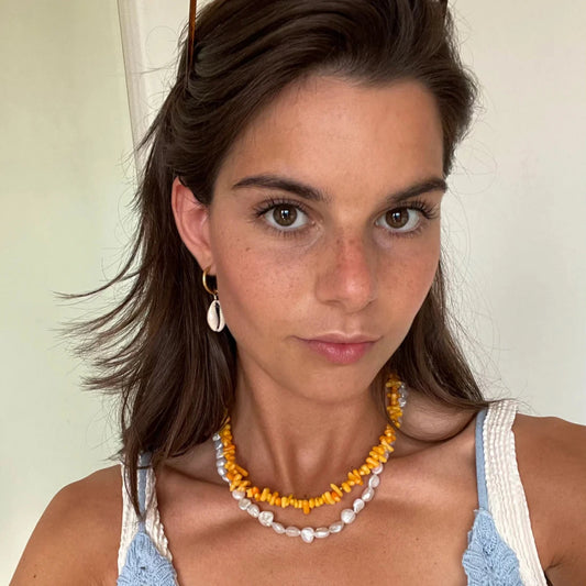 MASSI Jewelry Seashell Earrings